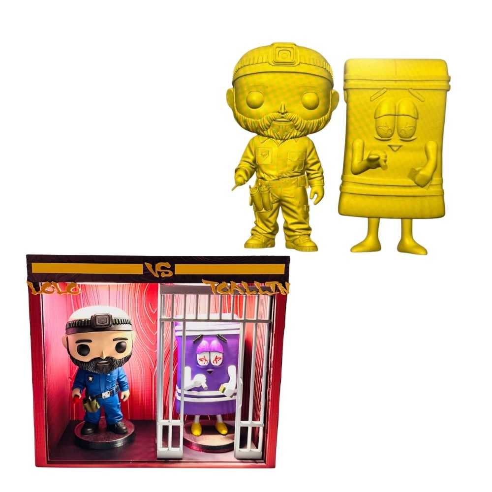 funxo Personalizado 3D – Figura tipo Funko Pop hecha a partir de tu foto | Imprium3DYL