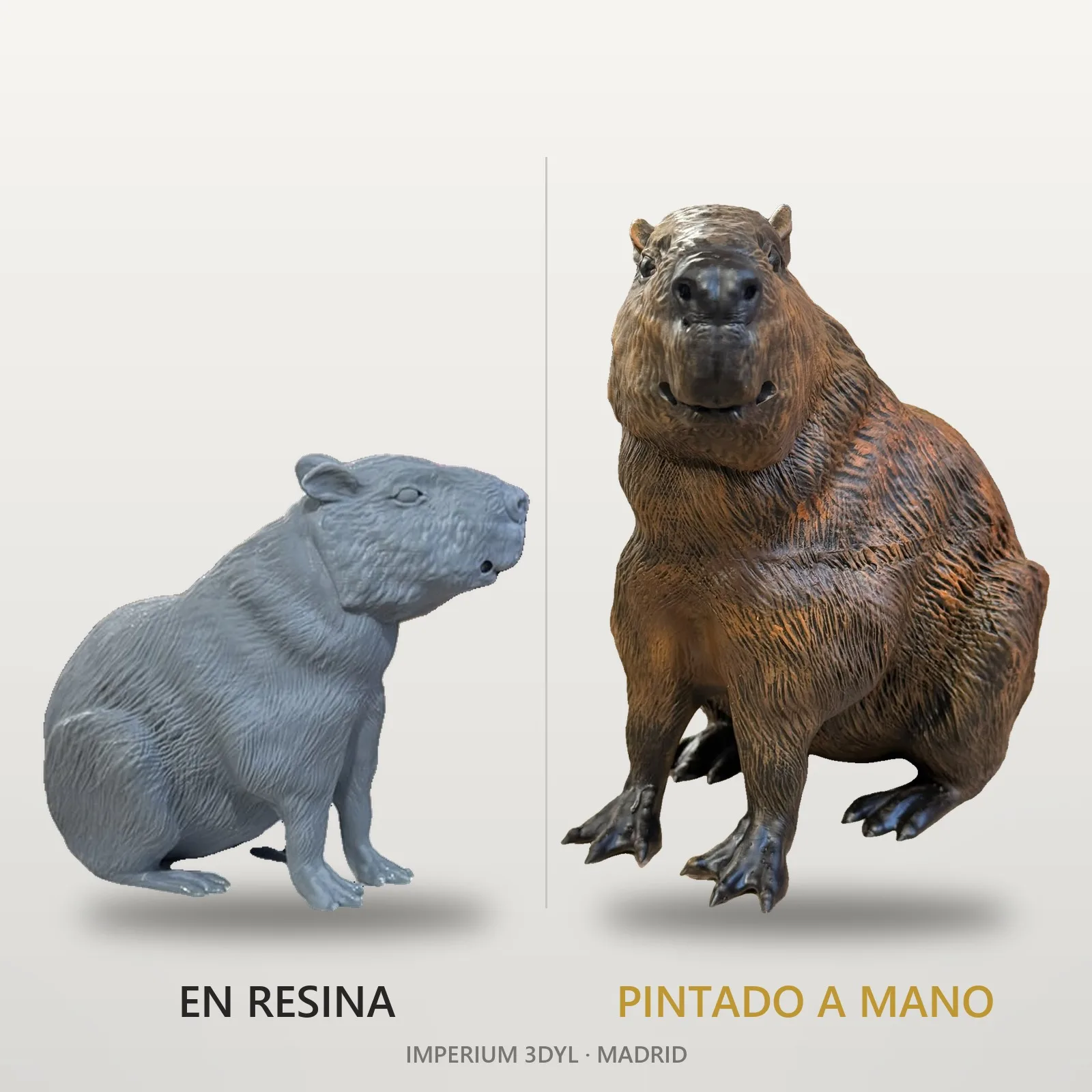 Figuras de resina pintadas a mano: tú eliges la figura
