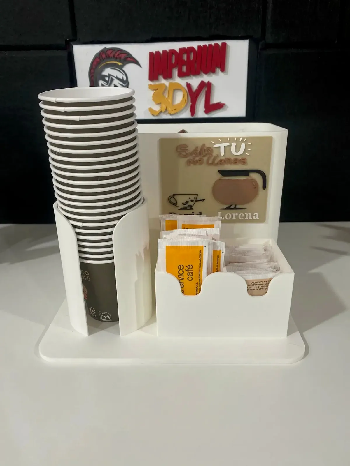 Organizador de café personalizado